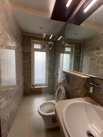 Bathroom in 2 BHK Apartment at Kabra Centroid, Santacruz East – for Rent
