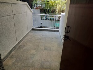 Balcony in 3 BHK Apartment at Vasant Kunj – for Rent