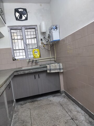 Kitchen in 3 BHK Apartment at Vasant Kunj – for Rent