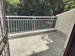 Balcony in 3 BHK Apartment at Vasant Kunj – for Rent