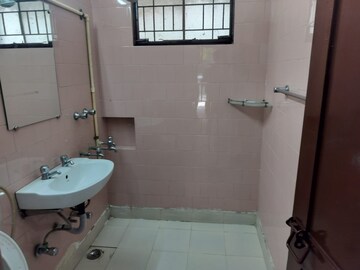 Bathroom in 3 BHK Apartment at Vasant Kunj – for Rent