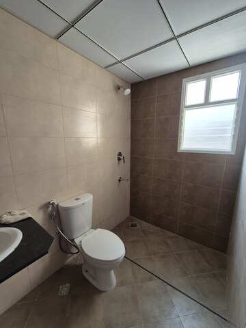 Bathroom in 3 BHK Apartment at Provident Park Square, Kanakapura Road – for Rent