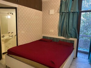 Bedroom in 2 BHK Builder Floor at Lajpat Nagar – for Rent