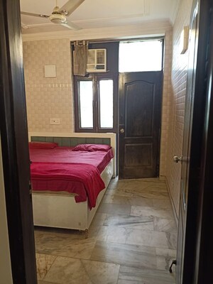 Bathroom in 2 BHK Builder Floor at Lajpat Nagar – for Rent