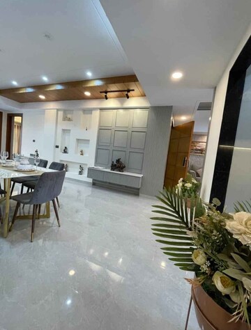 Living Room in 3 BHK Builder Floor at Sector 9 – for Rent
