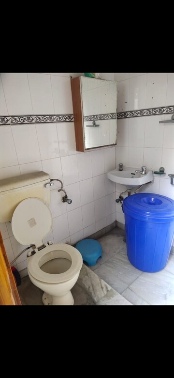 Bathroom in 2 BHK Apartment at Alliance Fortuna Blue, Lower Parel – for Rent