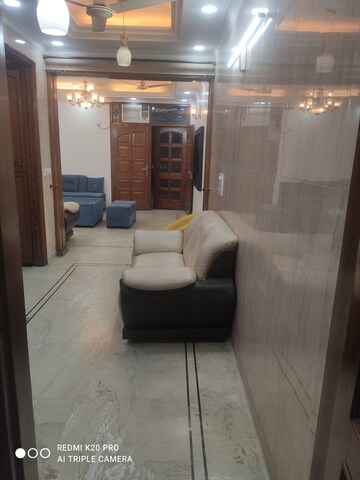Living Room in 1 BHK Builder Floor at Lajpat Nagar – for Rent