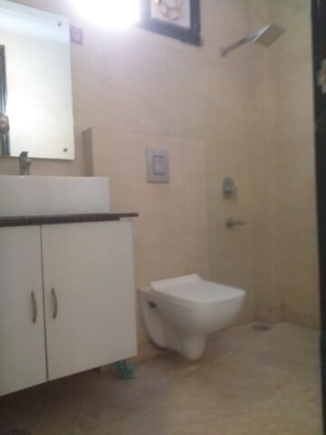 Bathroom in 3 BHK Builder Floor at East Patel Nagar – for Rent