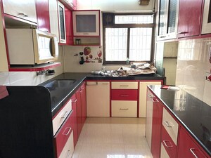 Kitchen in 2 BHK Apartment at Runwal Garden City, Balkum Pada – for Sale