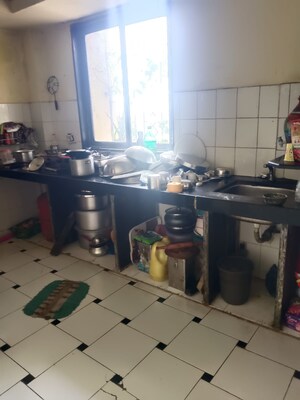 Kitchen in 1 BHK Apartment at Poonam Sagar Complex, Mira Road – for Sale