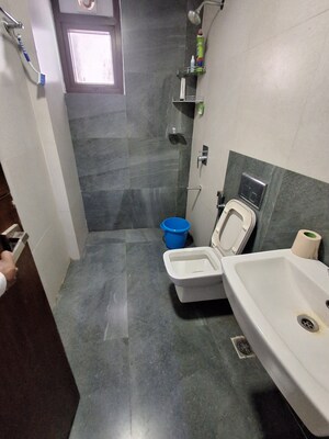 Bathroom in 3 BHK Apartment at Ayyanna Prestige, Kondapur – for Rent