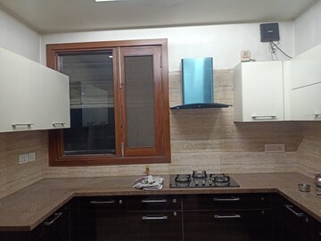 Kitchen in 3 BHK Builder Floor at Safdarjung Enclave – for Rent