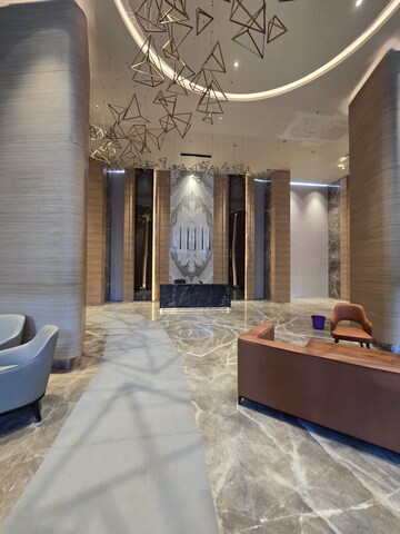 Building Lobby in 2 BHK Apartment at Adani Ten BKC, Bandra East – for Rent