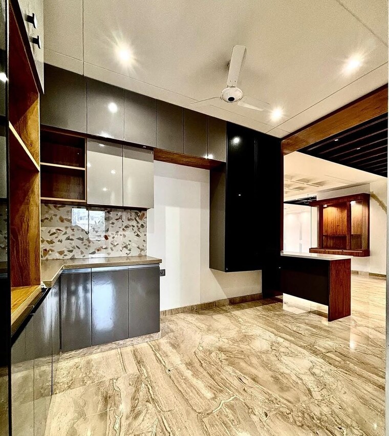 Kitchen, bp-homes 4 Bedroom 350 Sq.Yd. Builder Floor In Sector 85 Faridabad 9321694