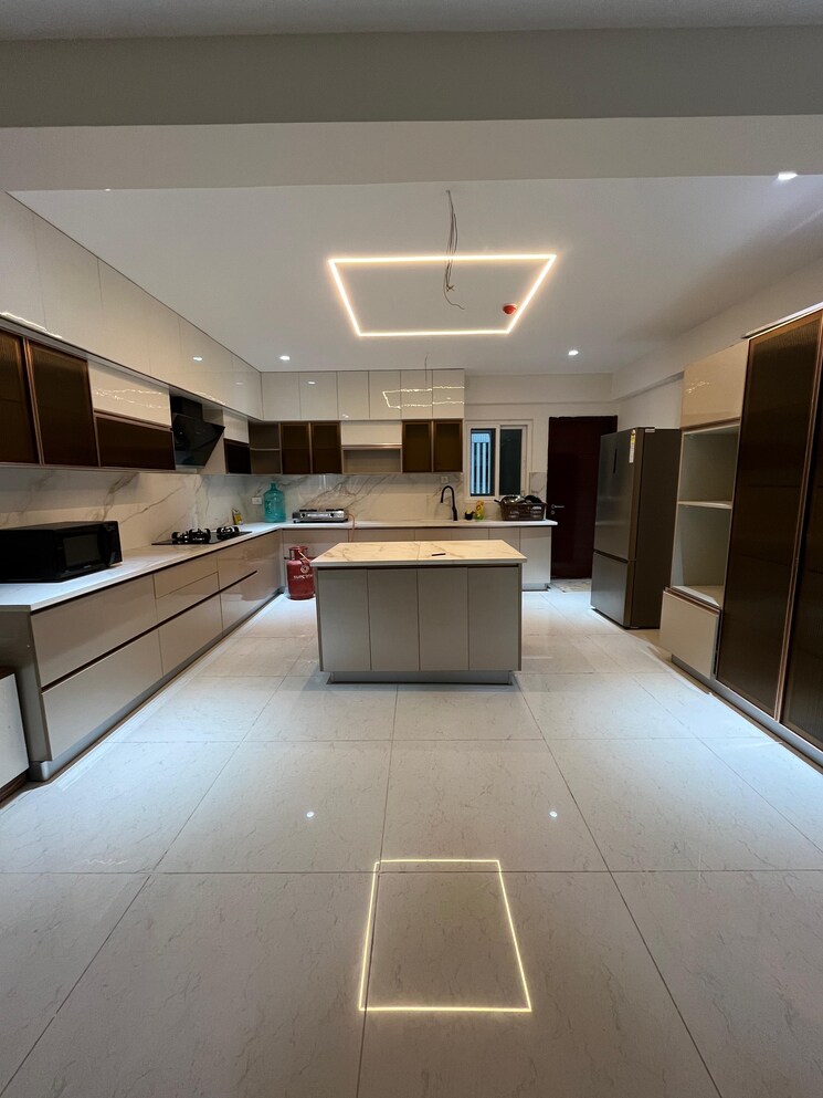 Kitchen, vasavi-gp-trends 4 Bedroom 4560 Sq.Ft. Apartment In Nanakramguda Hyderabad 9321693