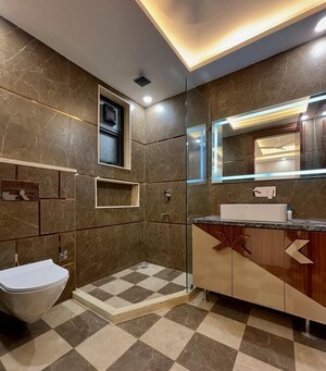 Attached Bathroom in 4 BHK Builder Floor at BP Homes, Sector 85 – for Sale