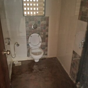 Bathroom in 3 BHK Apartment at Kabra Jawahar Nagar, Goregaon West – for Rent