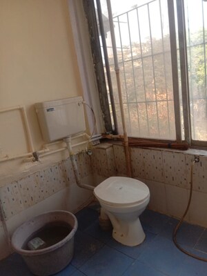Bathroom in 1 BHK Apartment at Shree Rajal Garden, Kopar Khairane – for Sale