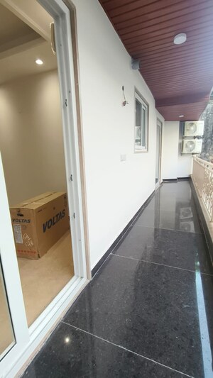 Balcony in 3 BHK Builder Floor at Hauz Khas – for Sale