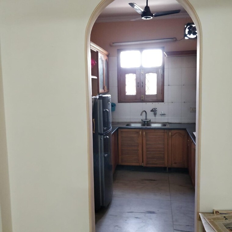 Kitchen, lajpat nagar 2 Bedroom 900 Sq.Ft. Builder Floor In Lajpat Nagar Delhi 9321751