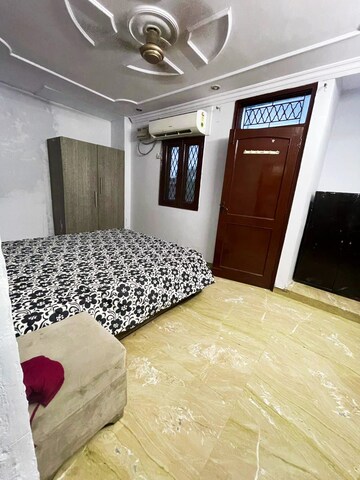 Bedroom in 2 BHK Builder Floor at Lajpat Nagar – for Rent