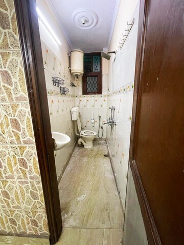 Bathroom in 2 BHK Builder Floor at Lajpat Nagar – for Rent