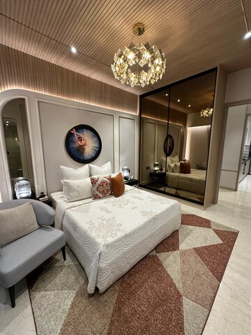 Living Room in 3 BHK Builder Floor at Lodha Hanging Garden Palava, Dombivli East – for Sale