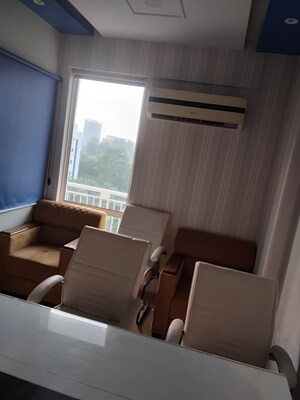 Floor Plan in  Office Space at DLF My Pad, Gomti Nagar – for Rent