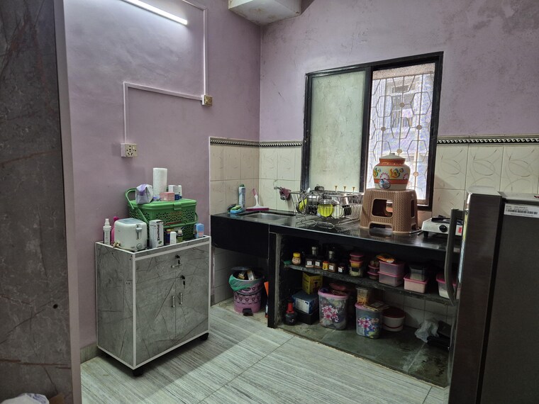 Kitchen, borivali west 1 RK 400 Sq.Ft. Apartment In Borivali West Mumbai 9321773