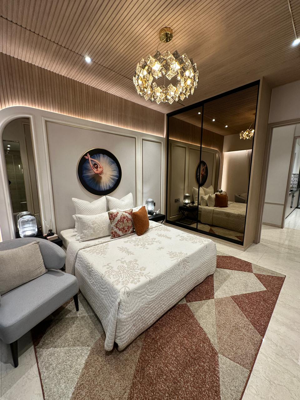 4 BHK + Study Room 1837 Sq.Ft. Builder Floor in Lodha Hanging Garden Palava