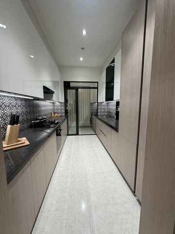 Kitchen in 4 BHK Builder Floor at Lodha Hanging Garden Palava, Dombivli East – for Sale