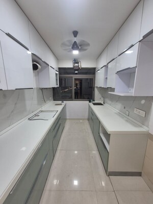 Kitchen in 1 BHK Apartment at Mahape – for Rent