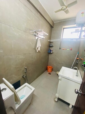 Bathroom in 2 BHK Apartment at Surya Towers Zirakpur, Lohgarh – for Rent