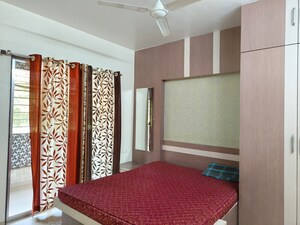 Master Bedroom in 1 BHK Apartment at Mahape – for Rent