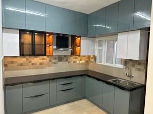 Kitchen in 3.5 BHK Apartment at Prestige Tranquil, Kokapet – for Rent