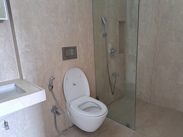 Bathroom in 3 BHK Apartment at Kanakia Paris, Bandra East – for Rent