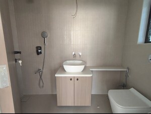 Bathroom in 2 BHK Apartment at Lower Parel West – for Rent