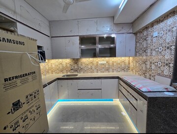 Kitchen in 4 BHK Apartment at Dheeraj Insignia, Bandra East – for Rent