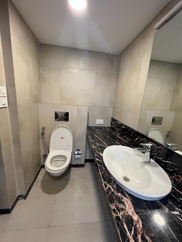 Bathroom in 5 BHK Apartment at Dheeraj Insignia, Bandra East – for Rent