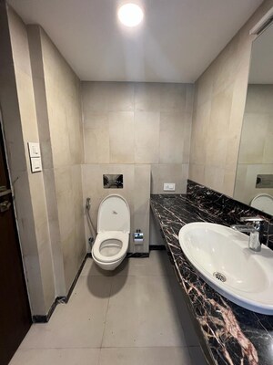 Bathroom in 5 BHK Apartment at Dheeraj Insignia, Bandra East – for Rent