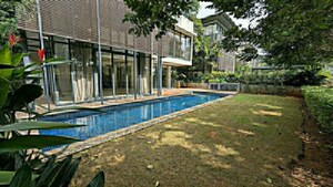 Swimming Pool in 5 BHK Villa at Embassy Boulevard, Yelahanka – for Rent