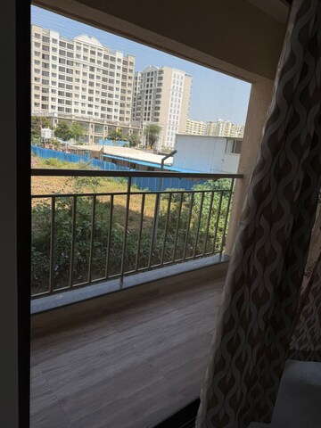 Balcony in 3 BHK Apartment at Ganga New town, Dhanori – for Rent