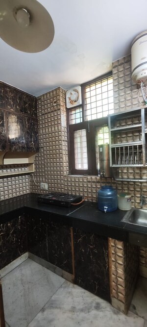 Living Room in 2 BHK Builder Floor at Malviya Nagar – for Rent