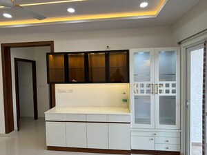 Building Lobby in 3 BHK Apartment at Rajapushpa Provincia, Narsingi – for Rent