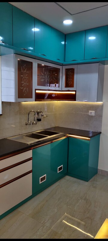 Kitchen in 3 BHK Builder Floor at Kondapur – for Rent