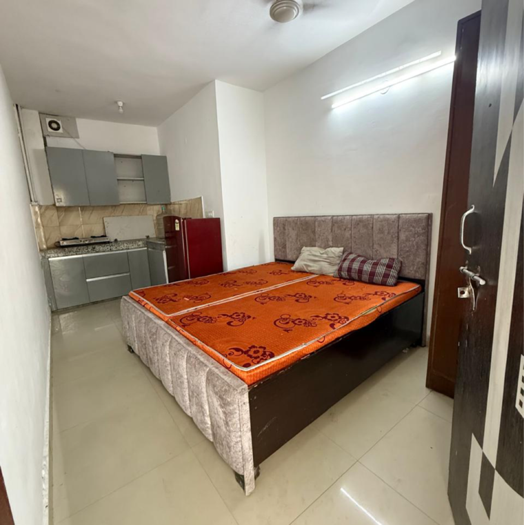 Bedroom, saket 1 RK 400 Sq.Ft. Builder Floor In Saket Delhi 9321973