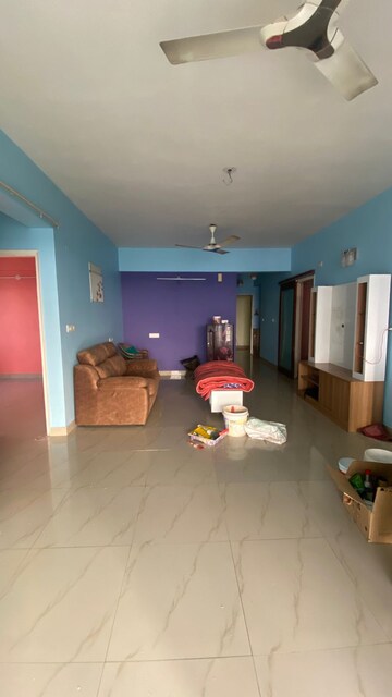 Living Room in 3 BHK Apartment at Salarpuria Silveroak Estate, Rajarhat – for Rent