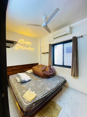 Bedroom in 1 BHK Apartment at Saroj Apartment Karve Nagar, Karve Nagar – for Rent