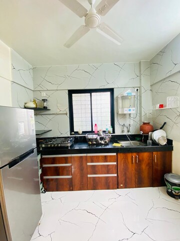 Kitchen in 1 BHK Apartment at Saroj Apartment Karve Nagar, Karve Nagar – for Rent