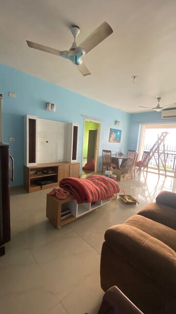 Living Room in 3 BHK Apartment at Salarpuria Silveroak Estate, Rajarhat – for Rent